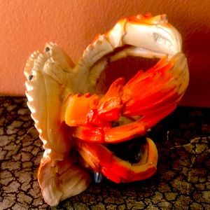 Resin Crab Bottle Holder